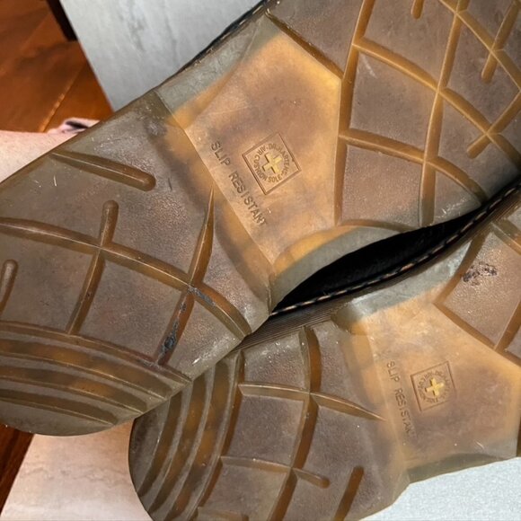 ** Dr. Martens Industrial Hampshire Shoes boots dark brown Size 12 - Picture 10 of 11
